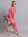 Peppy Pink Shirt and Trouser Co-ord Set - Decked Up