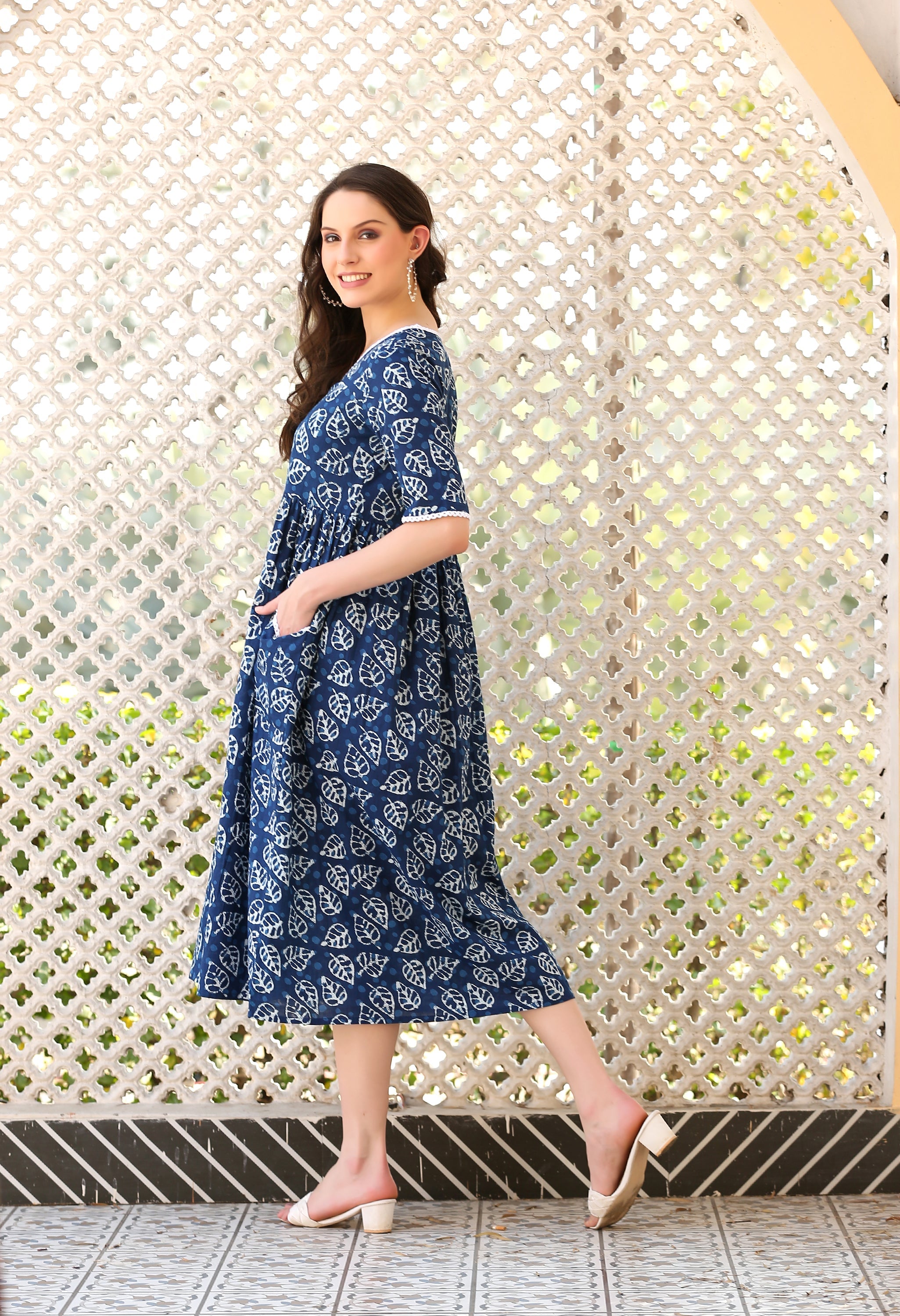 Indigo Pocket Dress