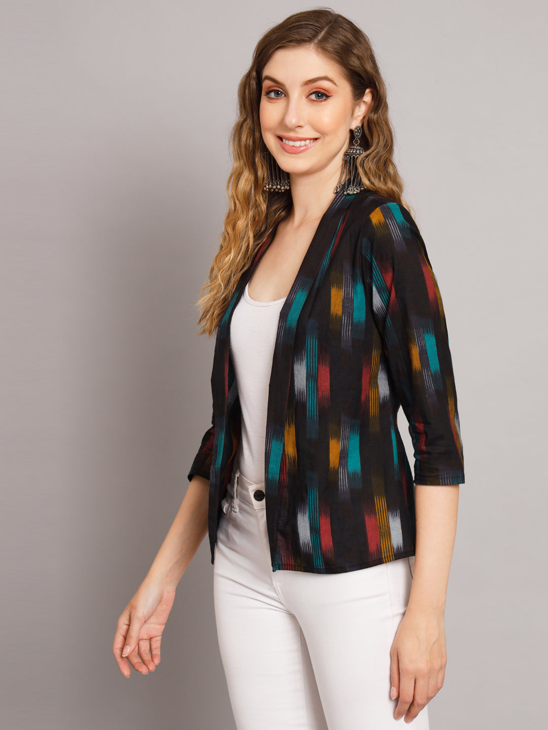 Ikat Color Shrug