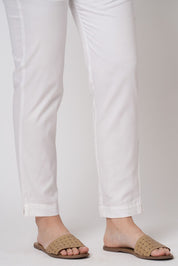 White Cotton Pants