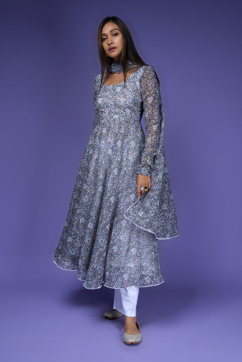 Zara Anarkali Set - House of Ayuda