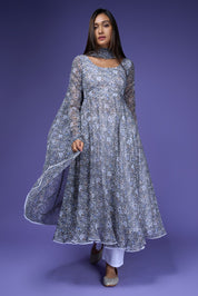 Zara Anarkali Set - House of Ayuda