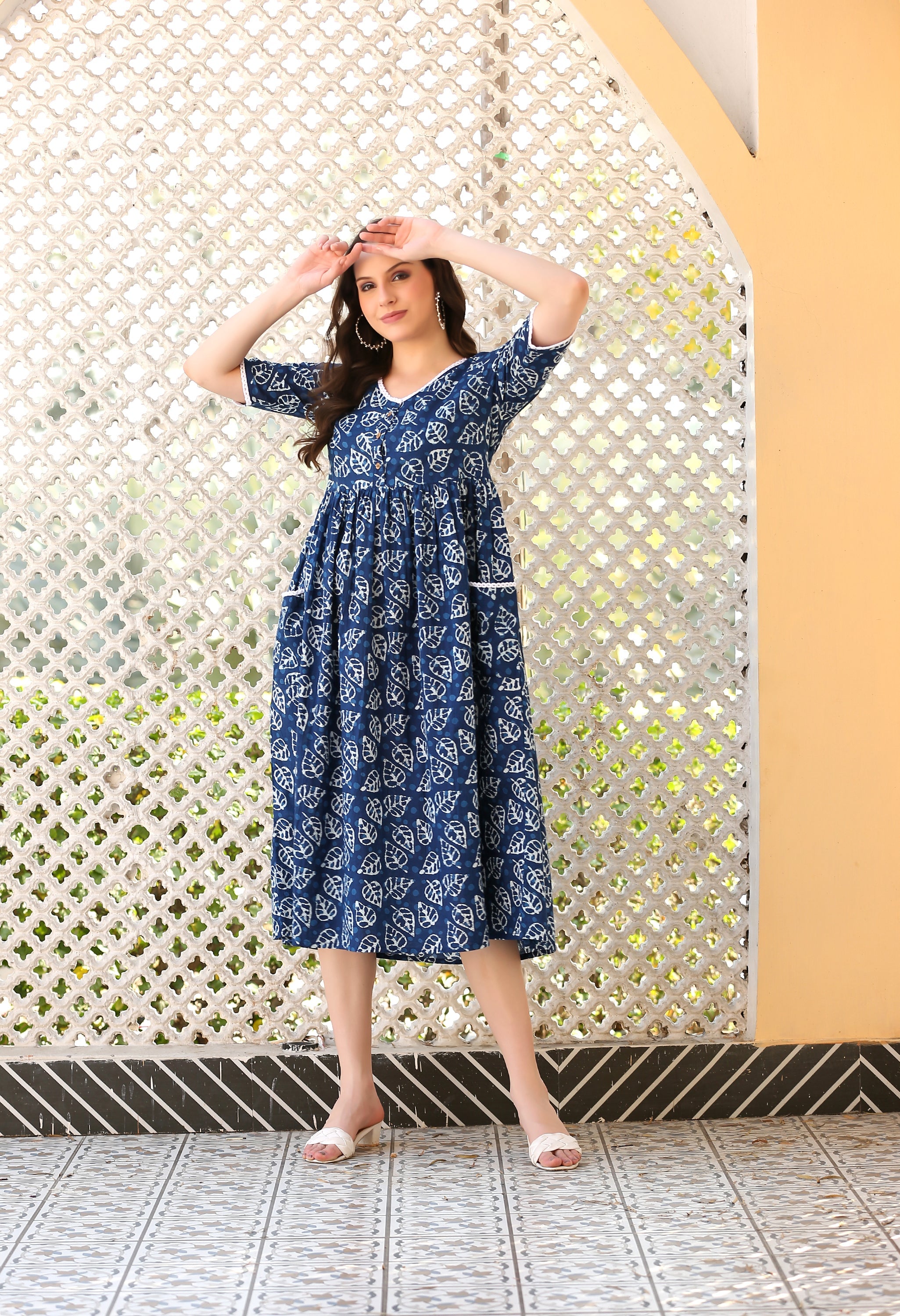 Indigo Pocket Dress