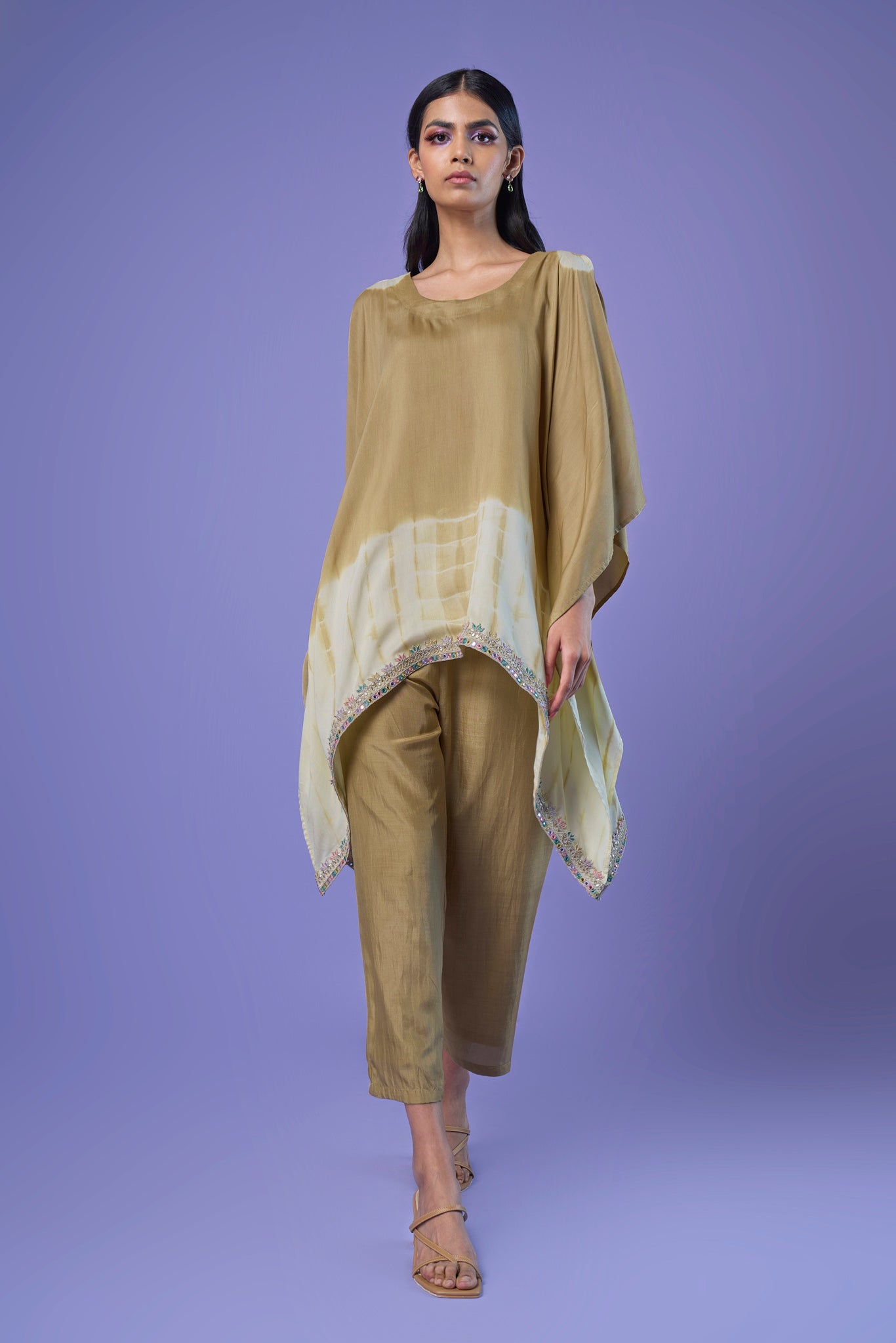 Siyahi Kaftan Set - House of Ayuda