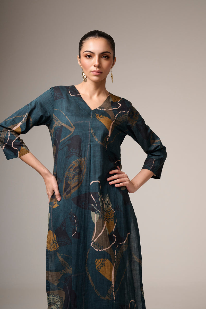 Najwa Kurta Set